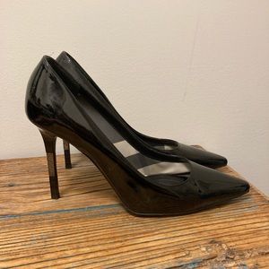 Burberry Black Patent Pumps
